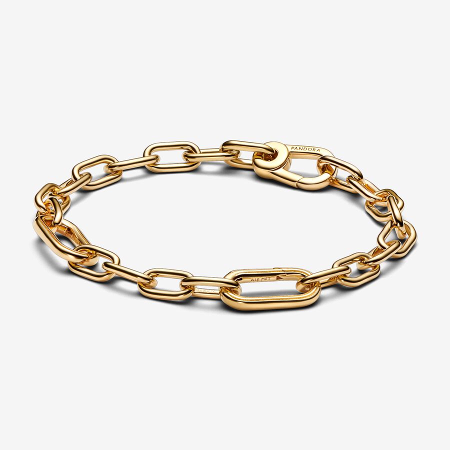 Pandora ME Small-Link Chain Bracelet, Gold plated