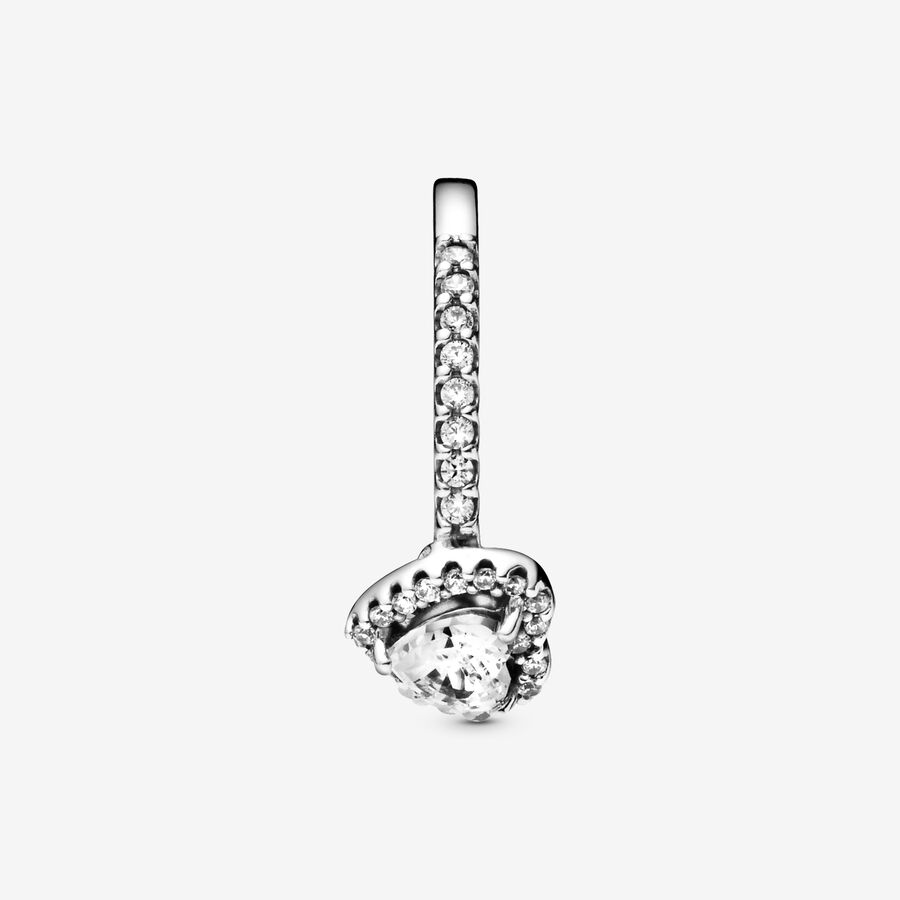Elevated Heart Ring | Sterling silver | Pandora TH